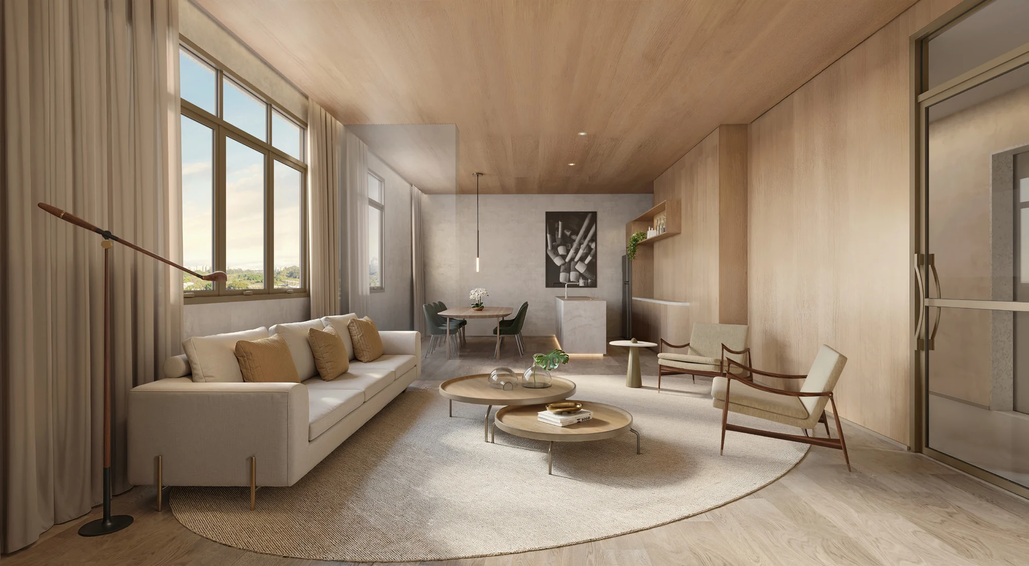 Lounge gourmet 2 — Jardim da Hípica Apartments
